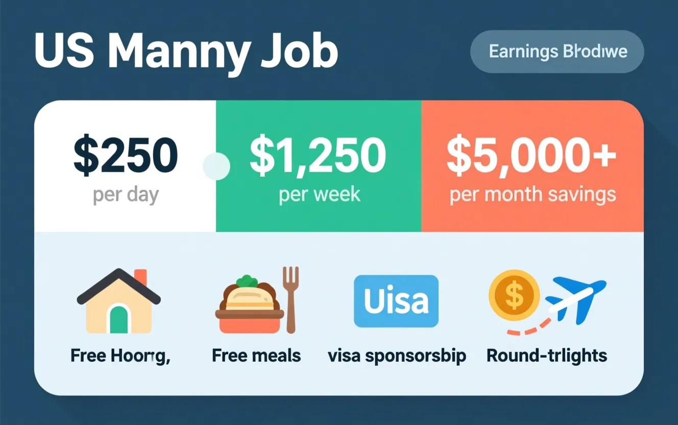 Childcare salary chart showing income growth from entry level $15/hr to premium $50/hr in 2026 US market