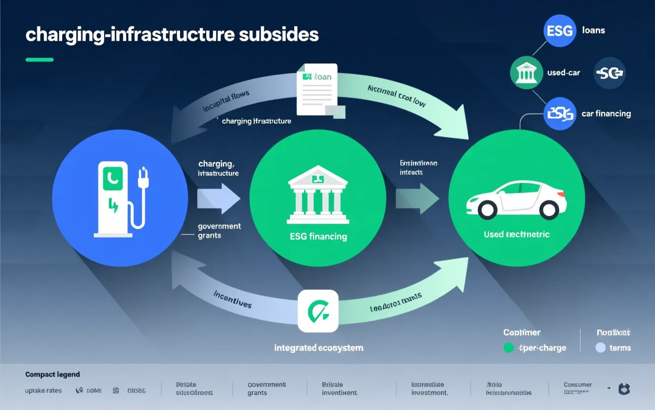 Konzeptionelles Diagramm Ladeinfrastruktur und Finanzierung